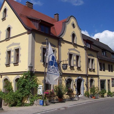 Hotel-Gasthof Die Post Brennerei Frankenhoehe Schillingsfürst Eksteriør billede