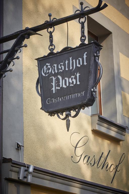 Hotel-Gasthof Die Post Brennerei Frankenhoehe Schillingsfürst Eksteriør billede