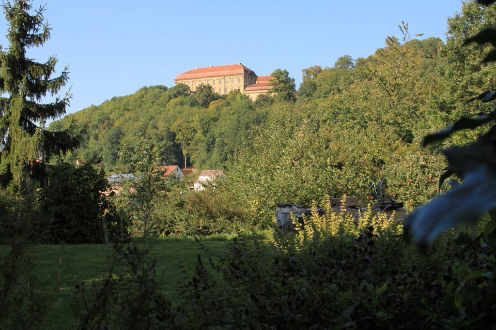 Hotel-Gasthof Die Post Brennerei Frankenhoehe Schillingsfürst Eksteriør billede